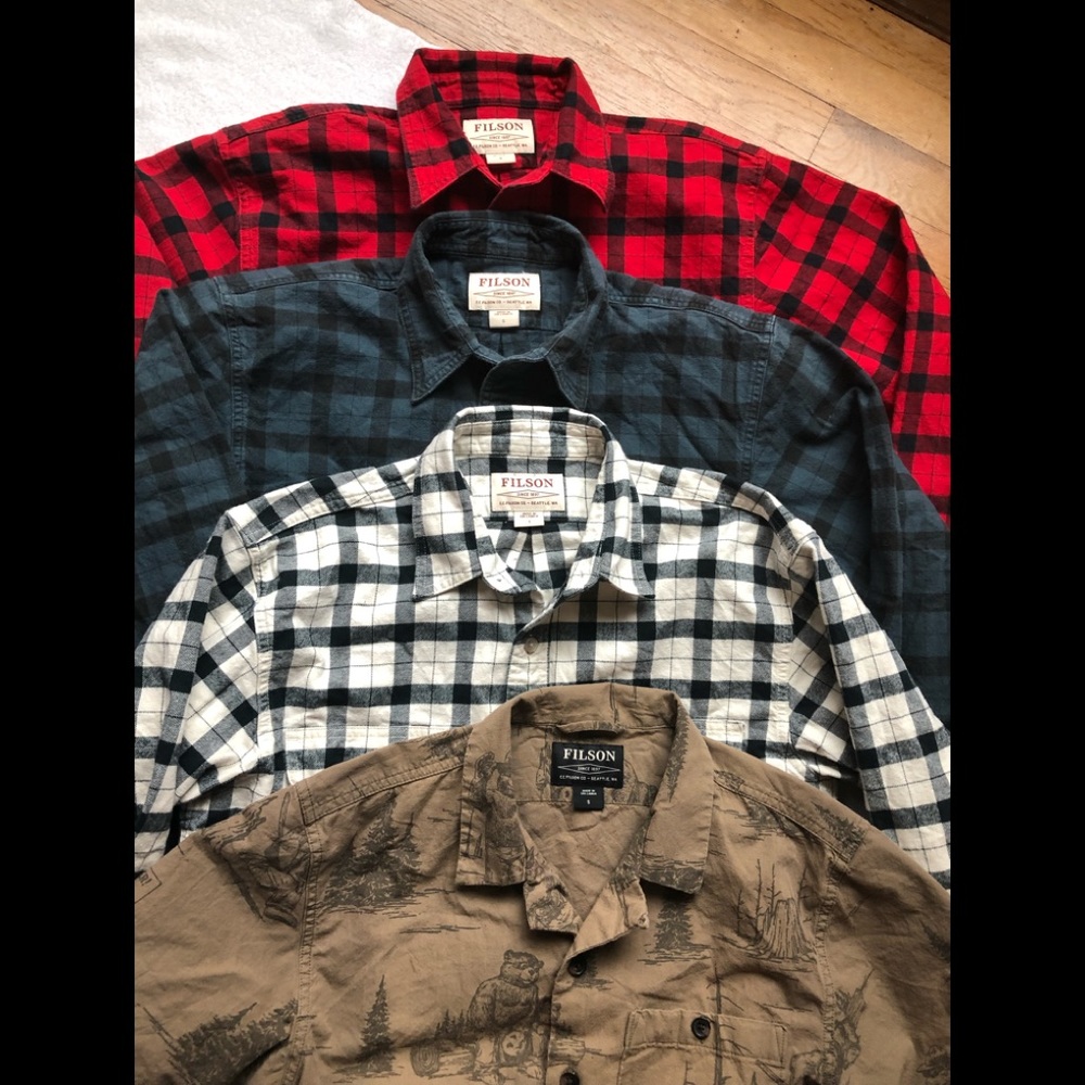 Filson Lot of Shirts-Small